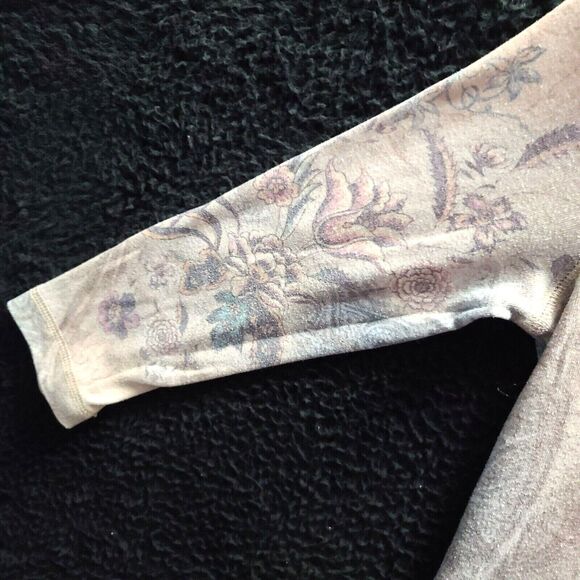 Apt. 9 Petite Womens Top Multicolor Size PS Polyester/Cotton Blend 3/4 Sleeve - Picture 12 of 12